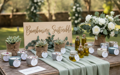 Bomboniere Sostenibili Matrimonio 2026: Idee Eleganti, Green e Artigianali